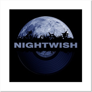 blue moon vinyl nightwish Posters and Art